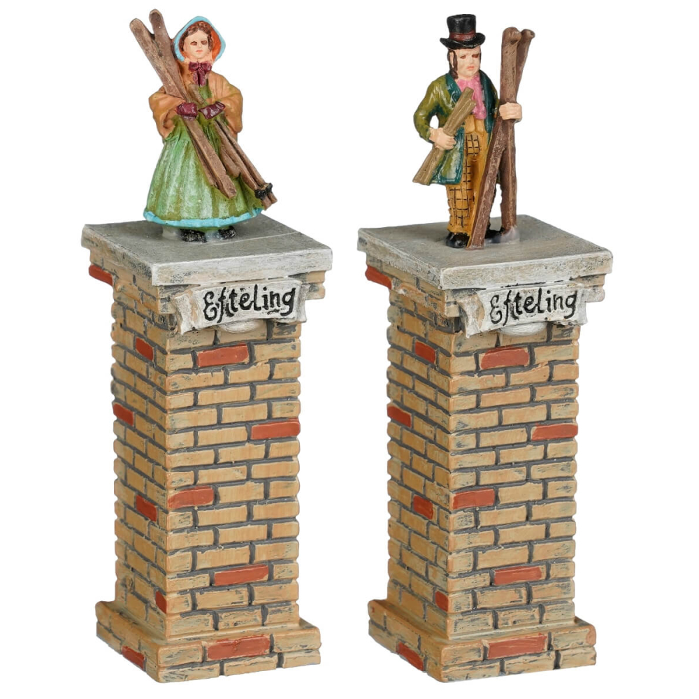 Luville Efteling - De Reizigers - Set van 2