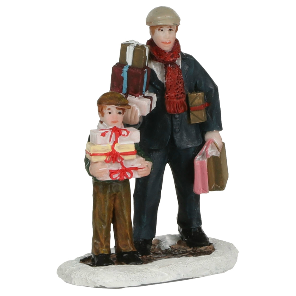 Luville - Father and Son With Presents (2019) - - Polyresin - 8718861342178