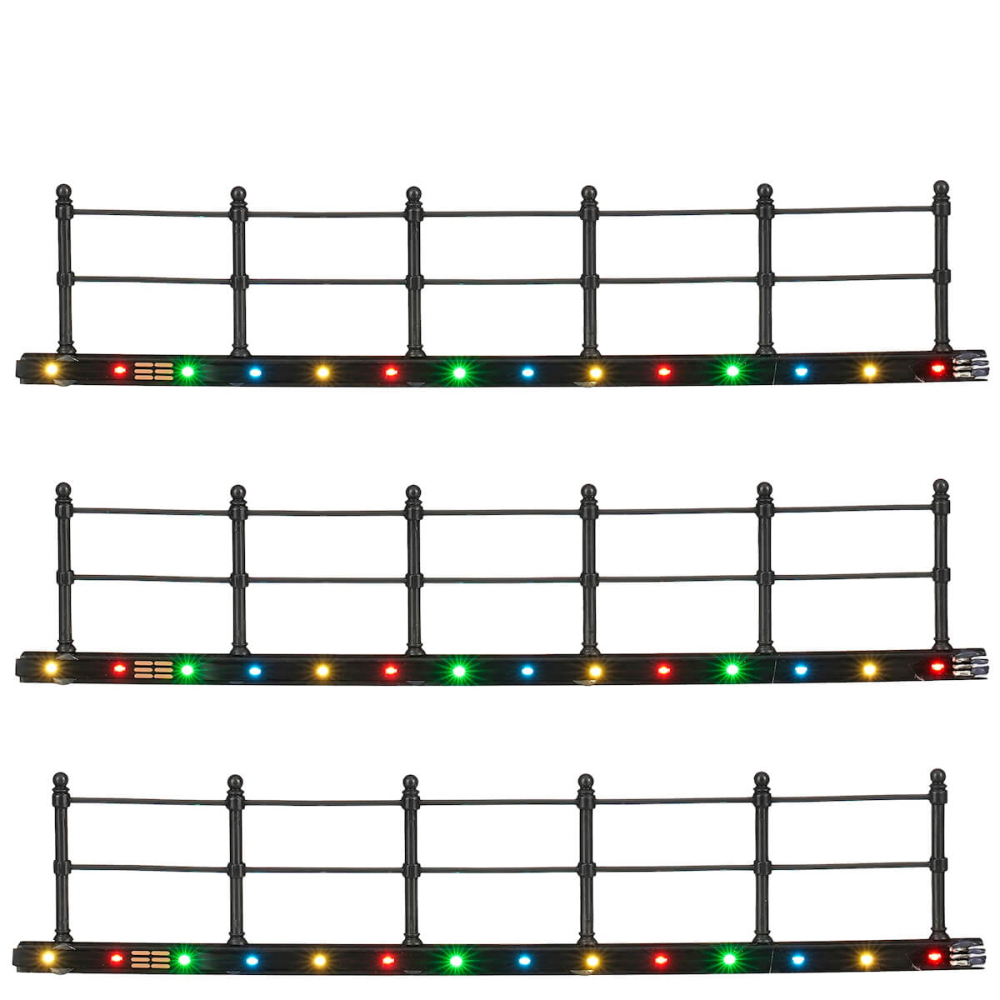 Luville - Fence Multicolour Straight - Set van 3