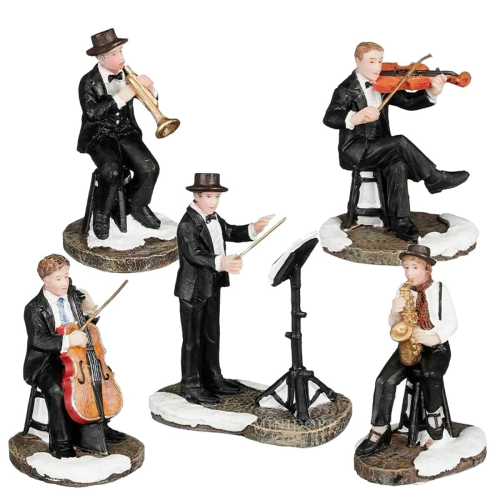 Luville - Musicians - Set van 5