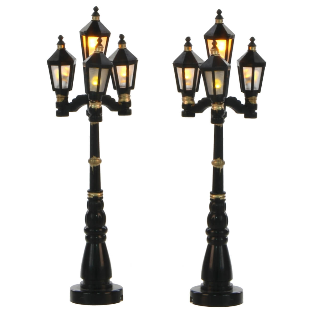 Luville - Old English Street Lantern - Set van 2