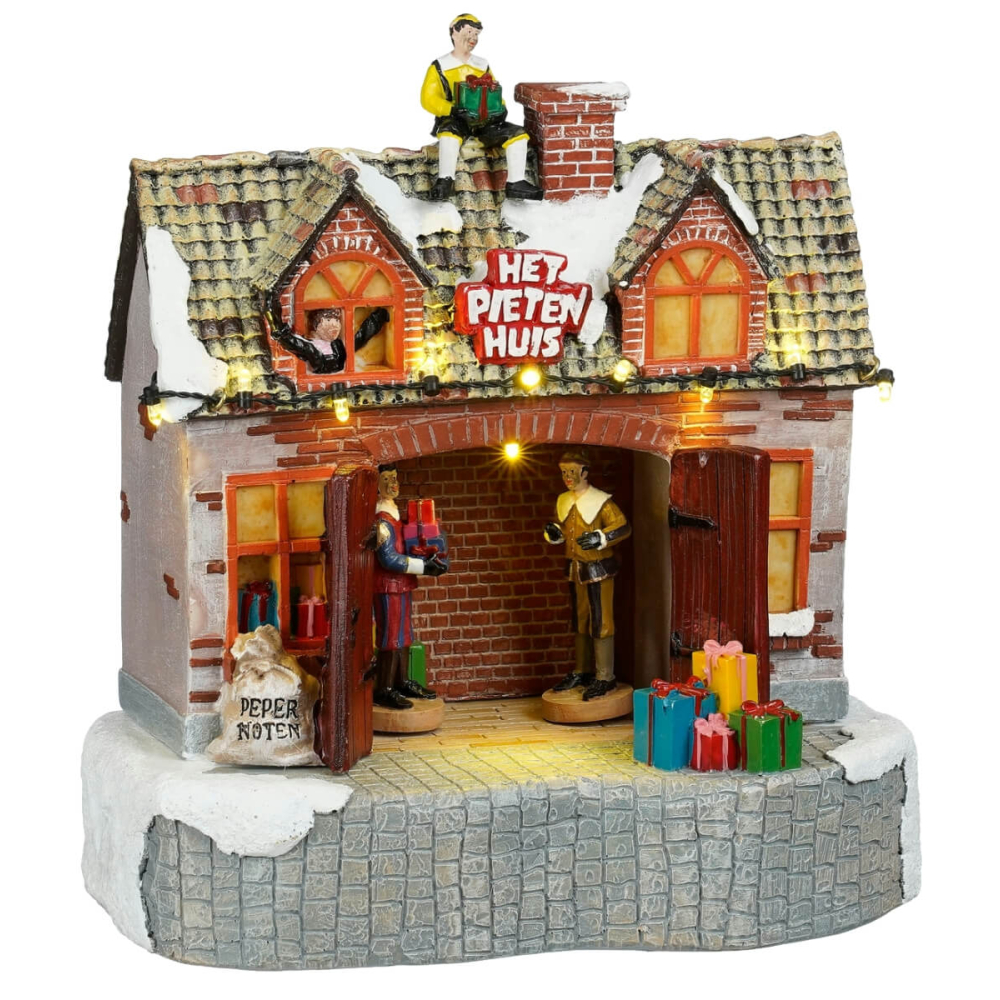 Luville - Het Pieten Huis - Nu Voorverkoop - - Polyresin - 8720983272950