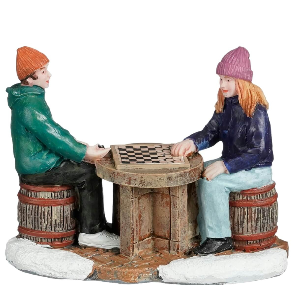 Luville - Playing Checker - Nu Voorverkoop - - Polyresin - 8720983273124
