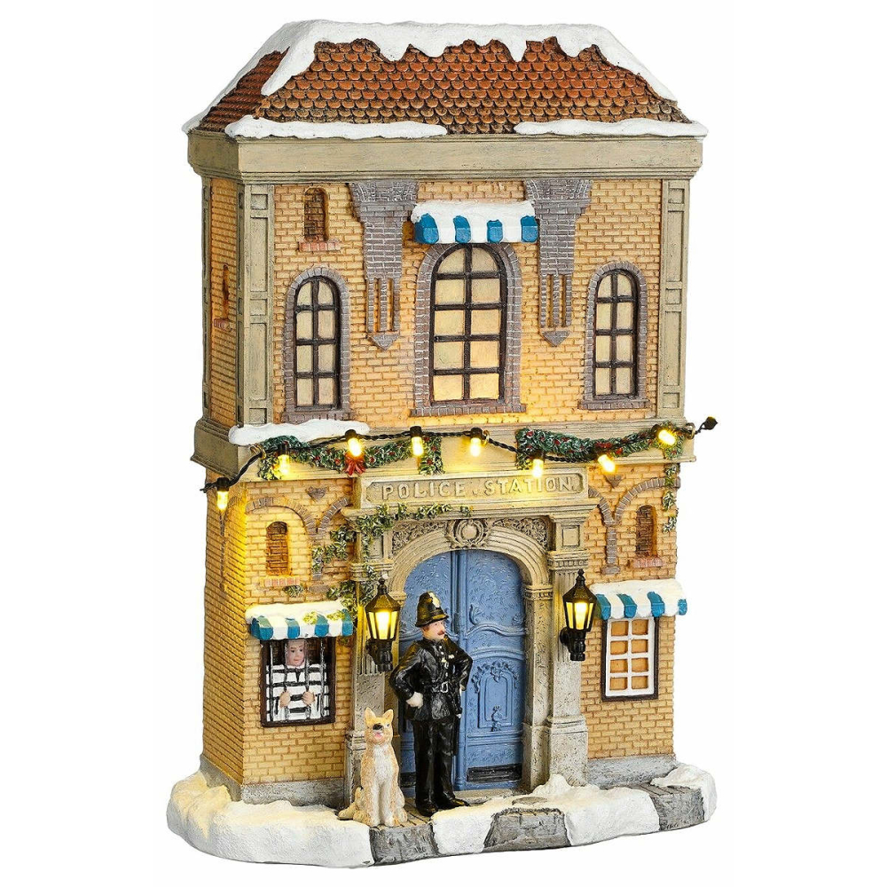 Luville - Police Station - Façade -   - Polyresin -  8720362604143