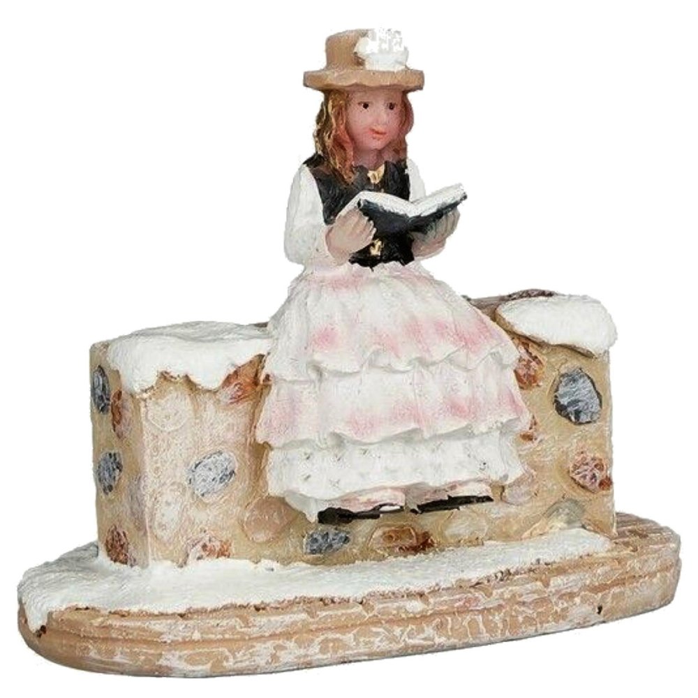 Luville - Reading on a Wall - - Polyresin - 8720362604693