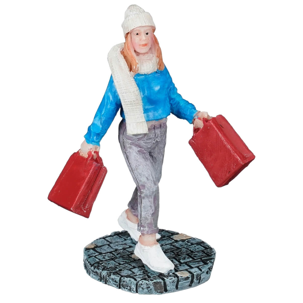Luville - Shopping Woman - Nu Voorverkoop -   - Polyresin -  8720983274121