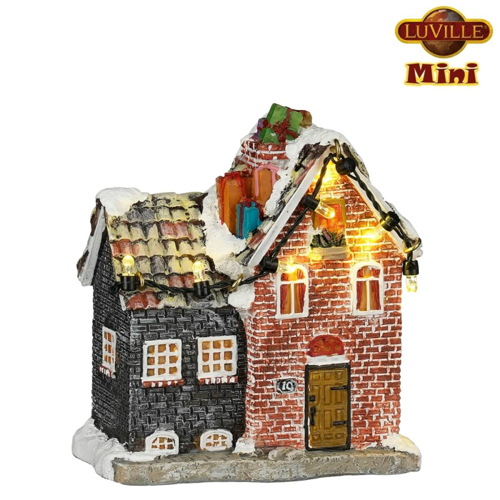 Luville - Sinterklaas on roof small - Mini