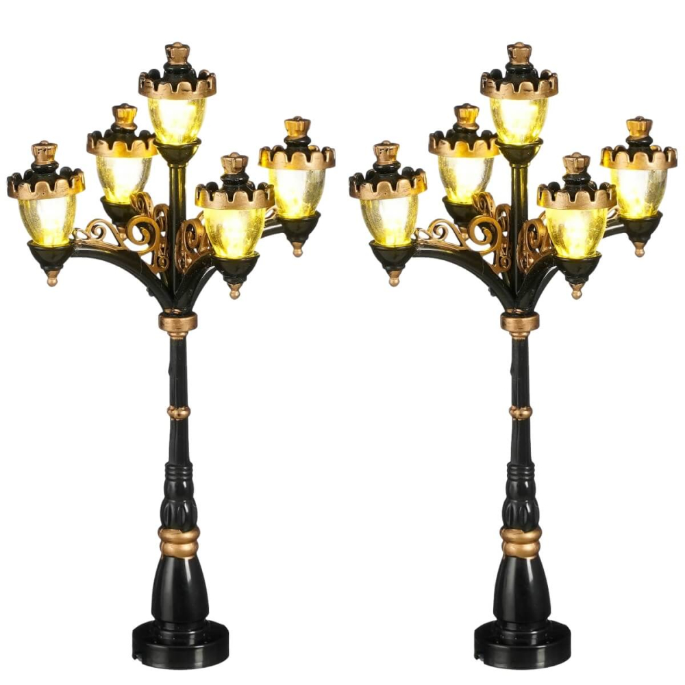 Luville - Street Lamp 5-Light - Set van 2