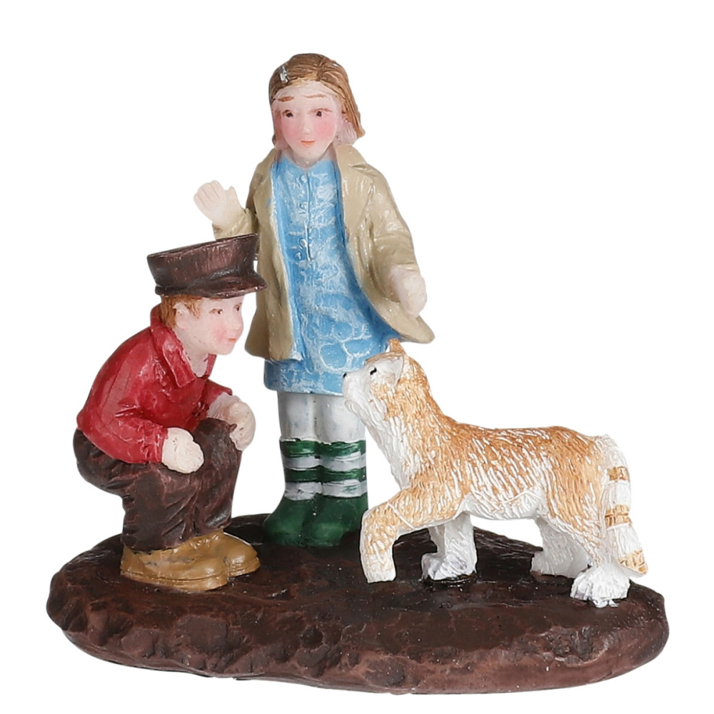Luville - Tom and Tine with Cat - - Polyresin - 8720362106340