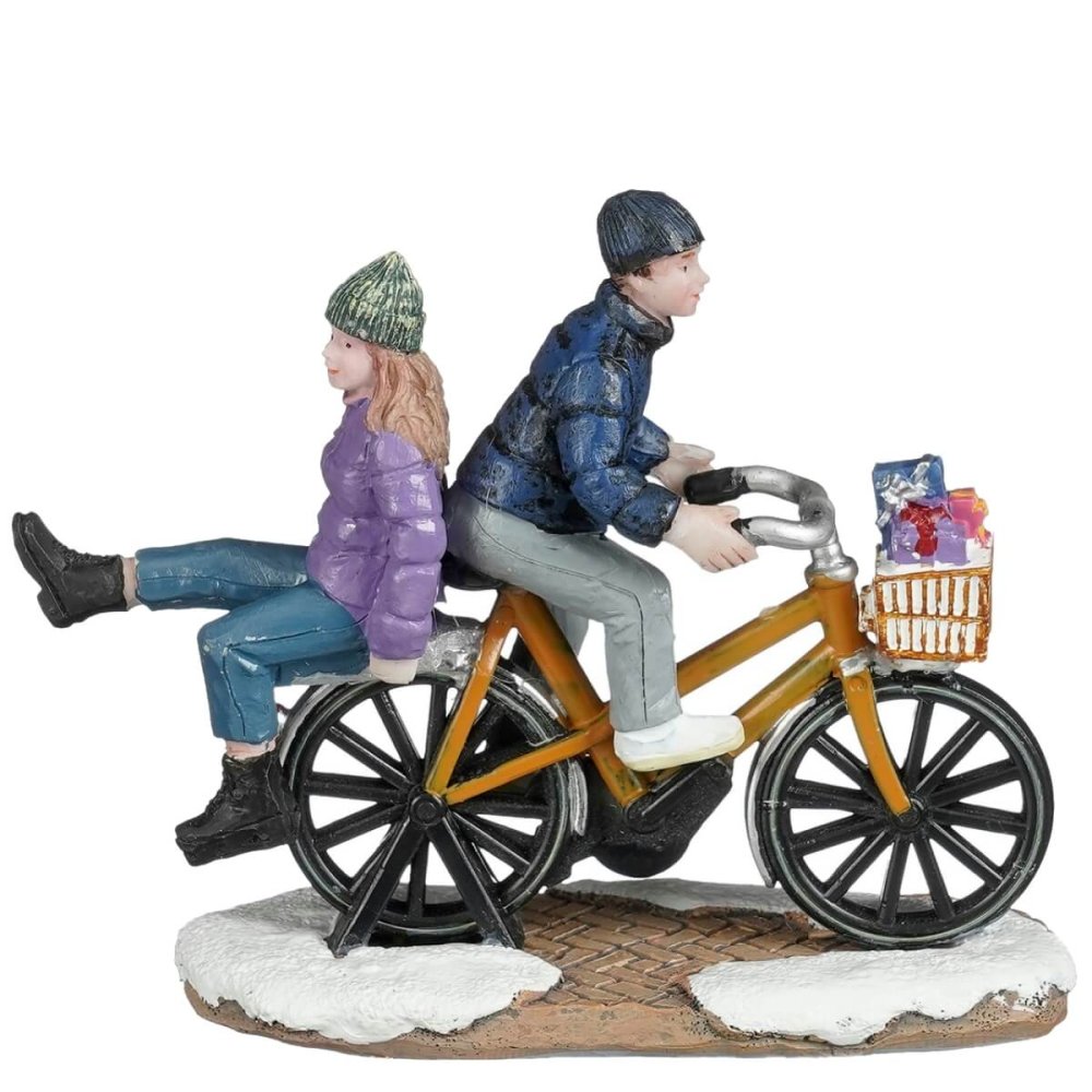 Luville - Travelling on Bicycle - Nu Voorverkoop - - Polyresin - 8720983272981
