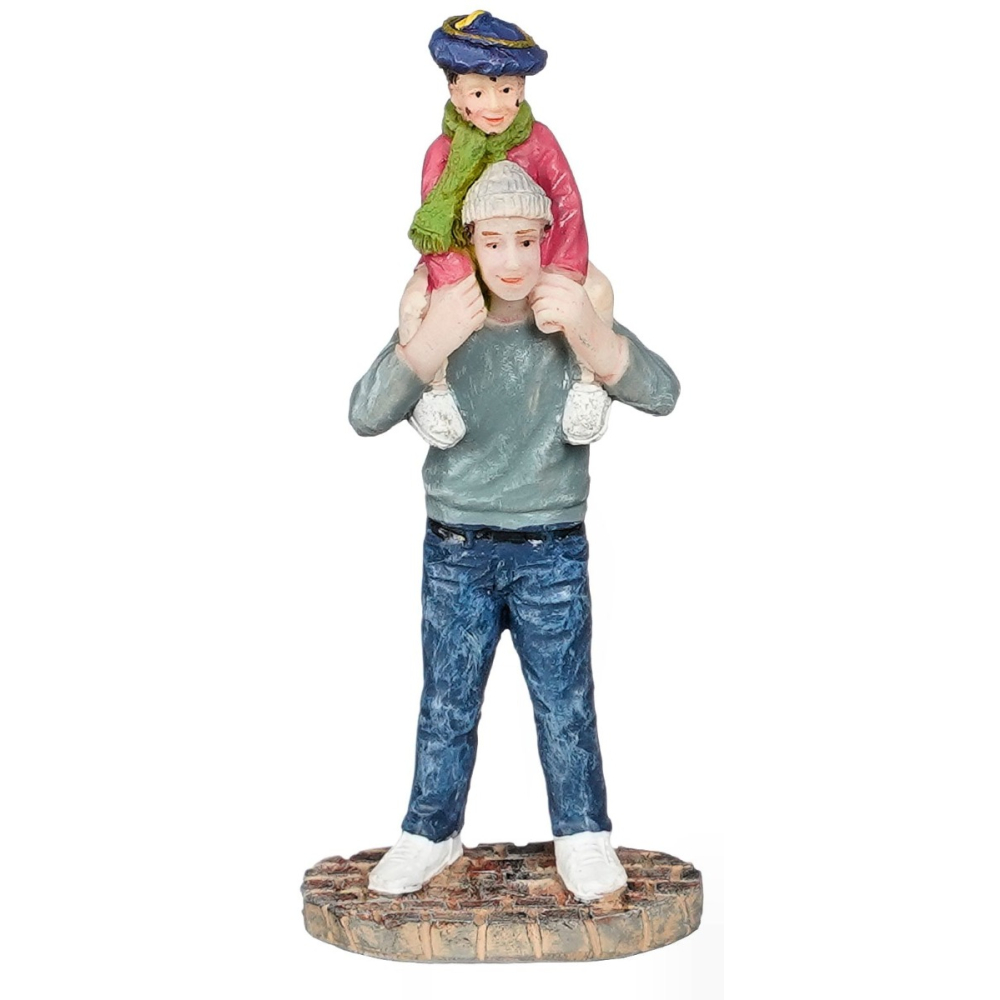 Luville - Vader met Hulp Pietje - - Polyresin - 8720967773879