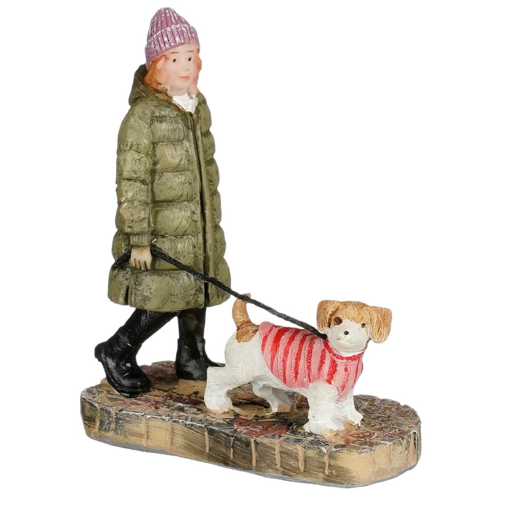 Luville - Walking with a Dressed Up Dog