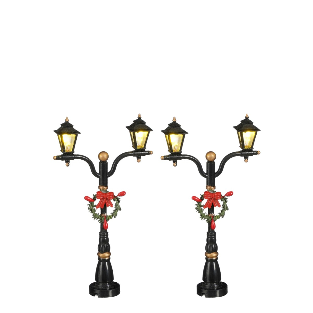 Luville - Lamp Post 2-Light Set van 2 - - - 8720967769223