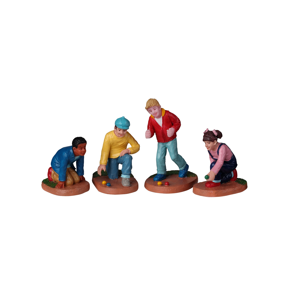 Lemax - Marbles Champ - Set van 4 - - Polyresin - 0728162221186