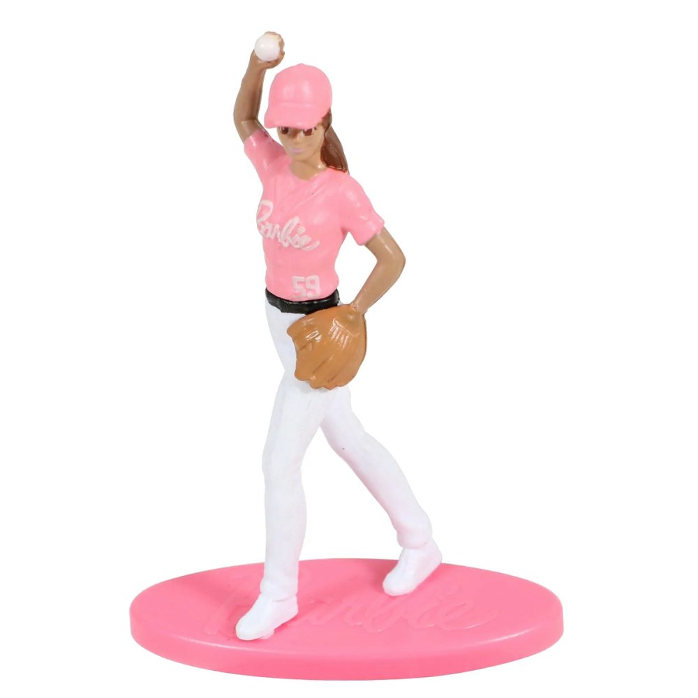 Mattel - Miniatuur Barbie Honkbal - - Kunststof -