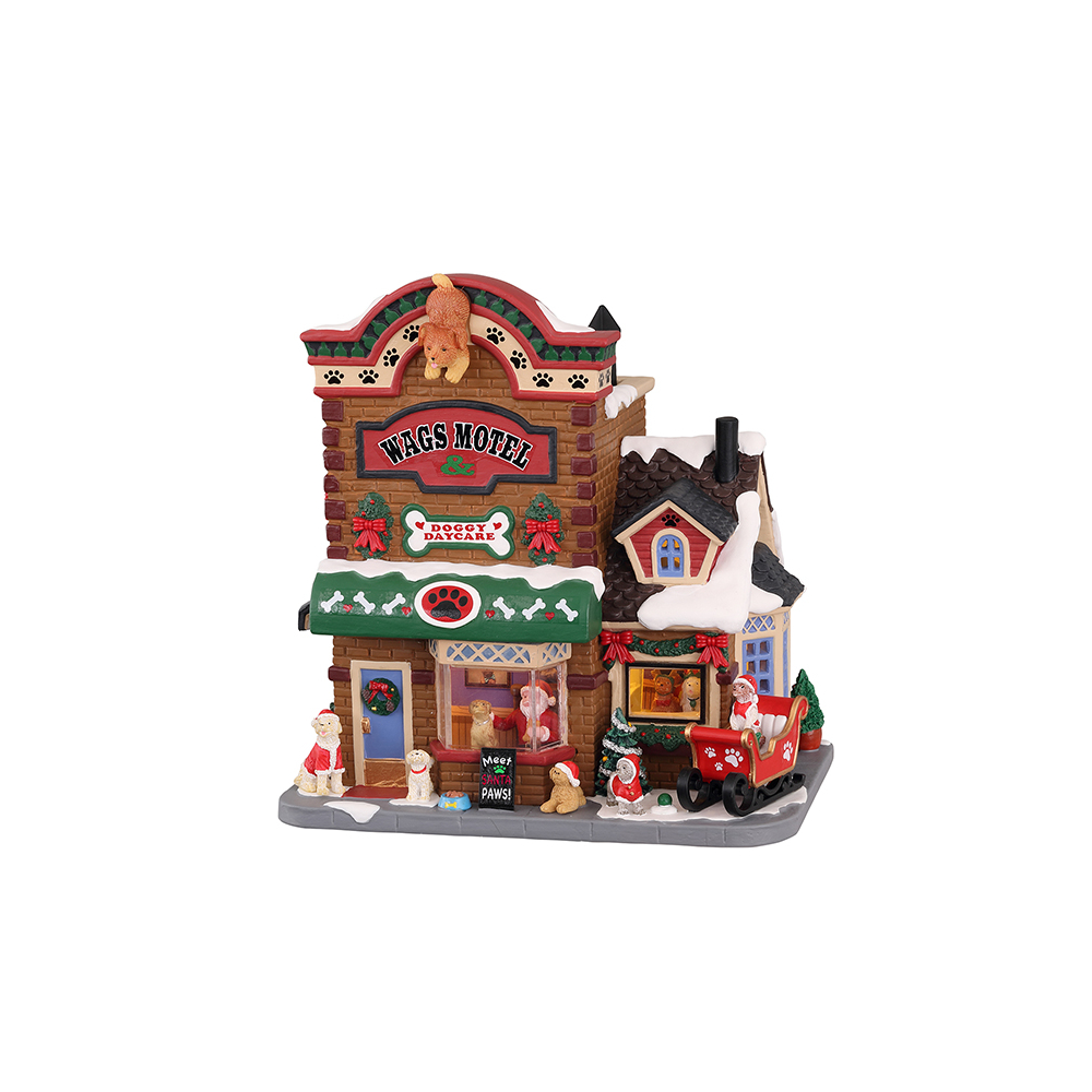 Lemax - Meet Santa Paws - - Porselein - 0728162158000