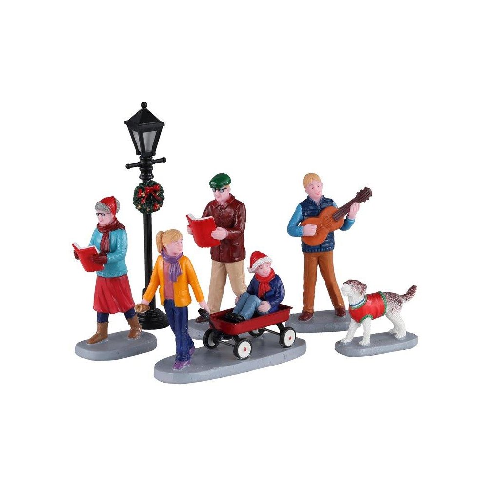 Lemax - Merry Songs set of 6 -   - Polyresin -  0728162029553