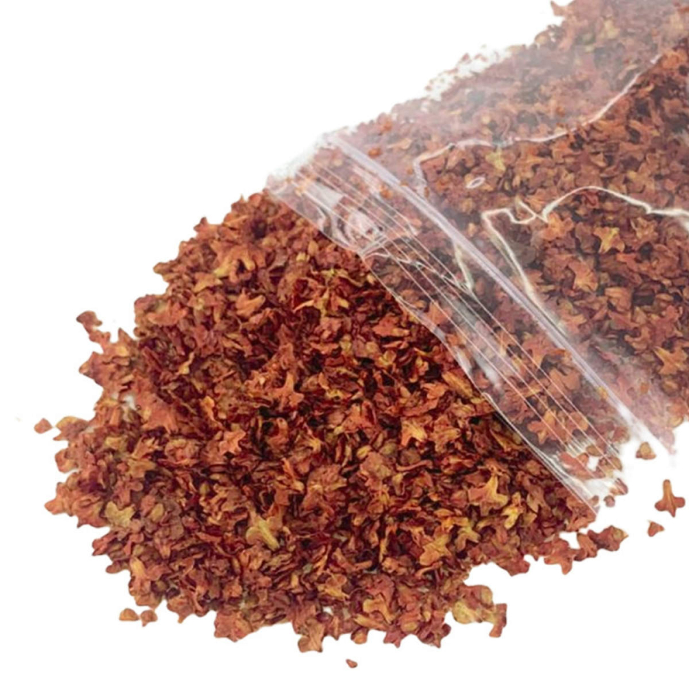 Micro Bladeren Strooisel Rood - - Hars -