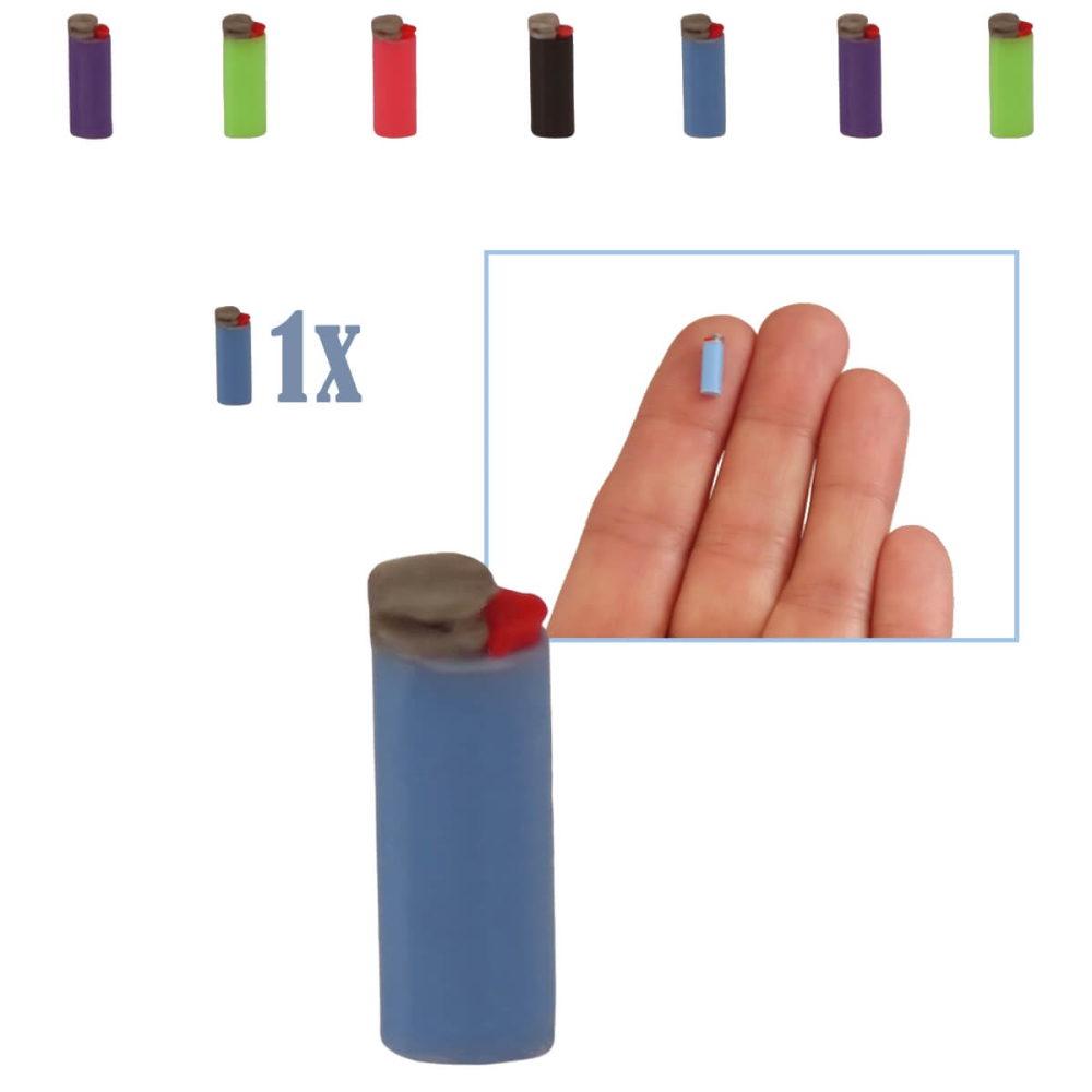 Miniatuur Aansteker - Blauw