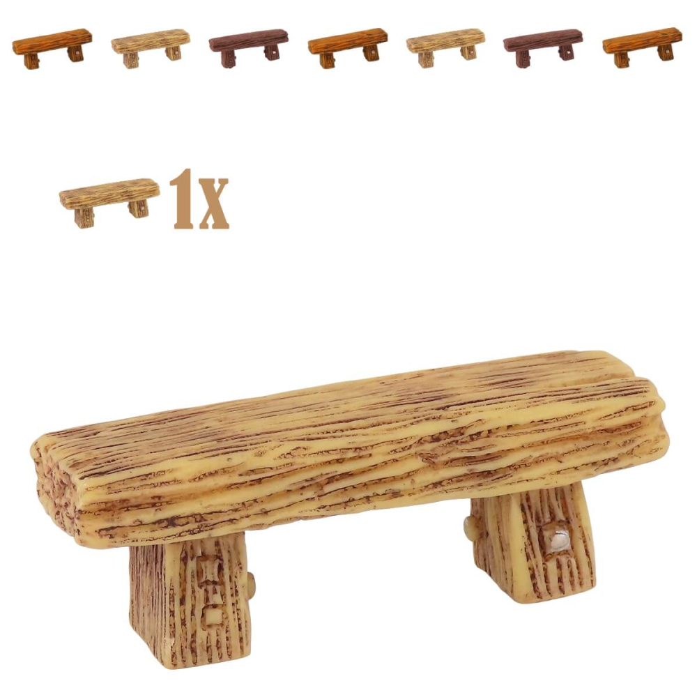 Miniatuur Bankje - Naturel