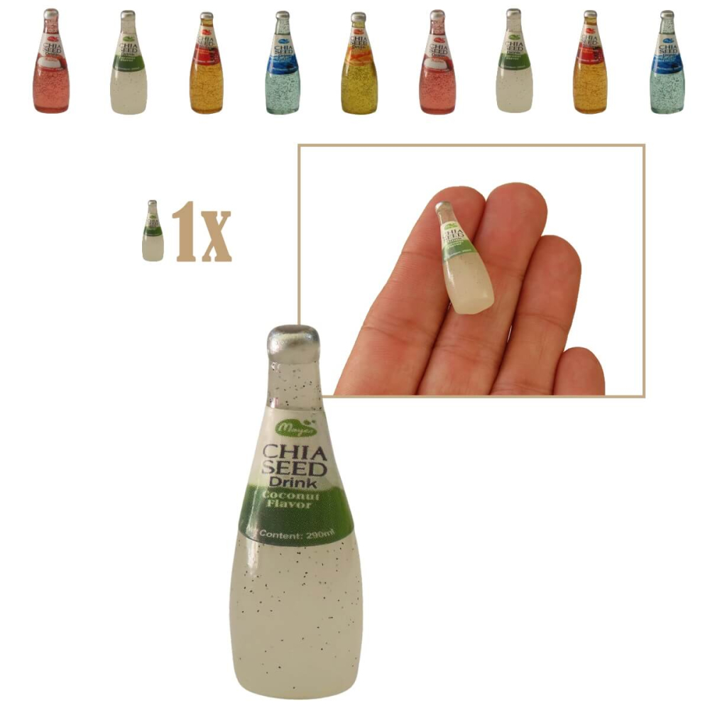 Miniatuur Chia Seed Drink - Kokos