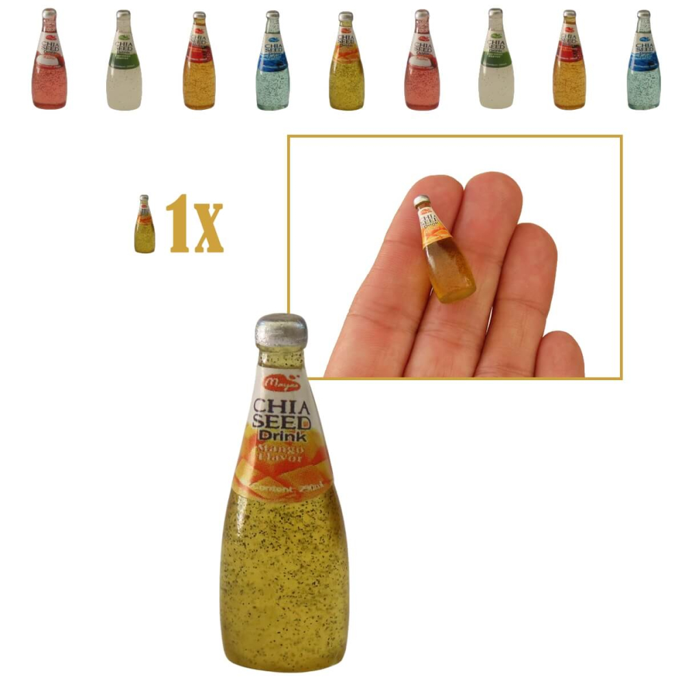 Miniatuur Chia Seed Drink - Mango