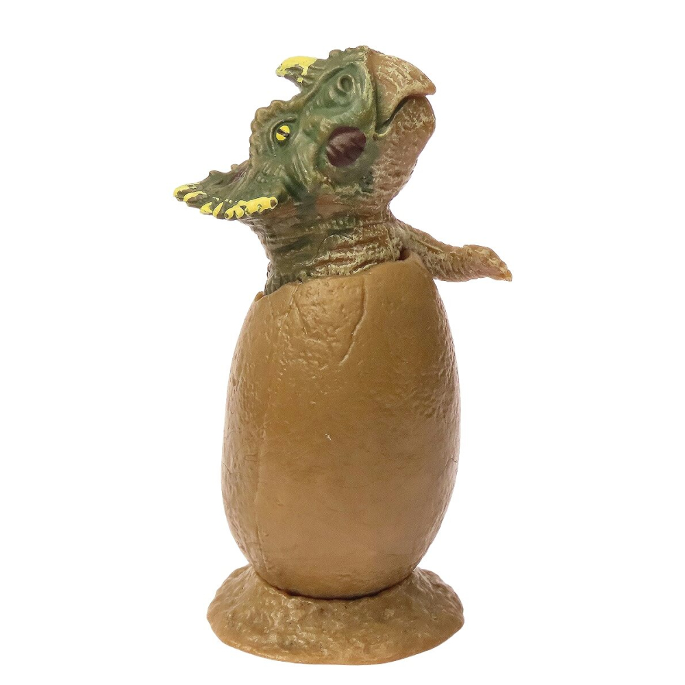 Miniatuur Dinosaurus Ei met Triceratops - Set van 2