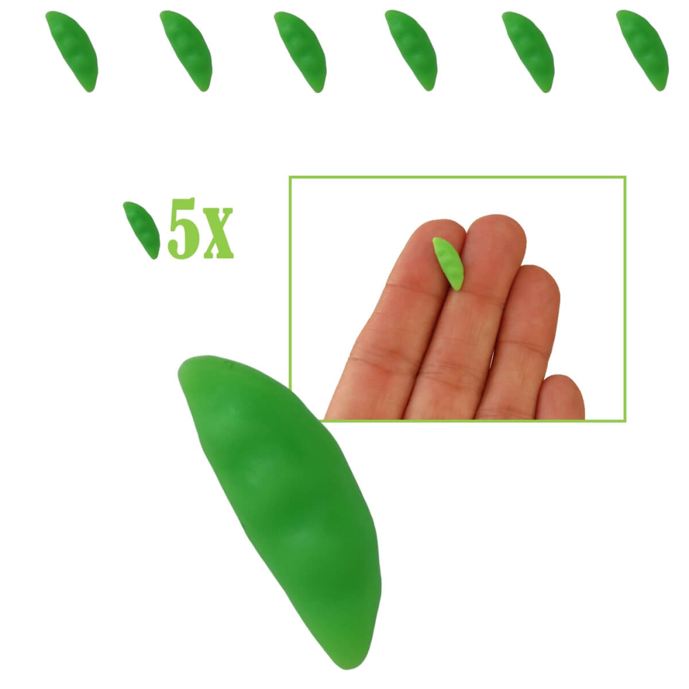 Miniatuur Doperwten - Set van 5
