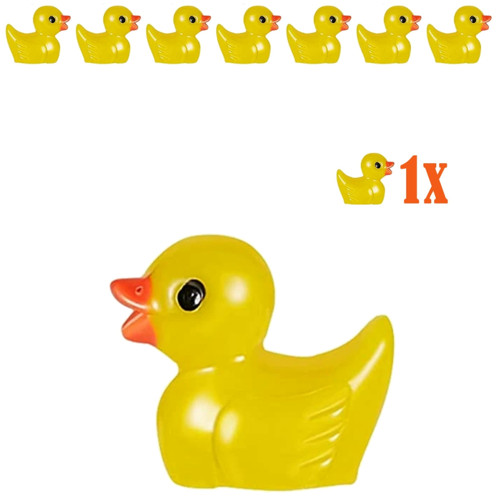 Miniatuur Eendje Geel - 1.5 cm - - Hars -