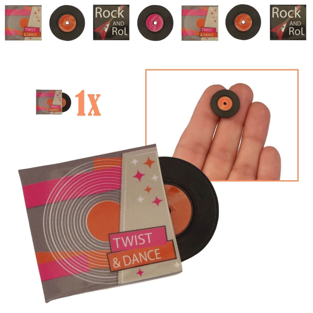Miniatuur Elpee - Twist & Dance - Set van 2