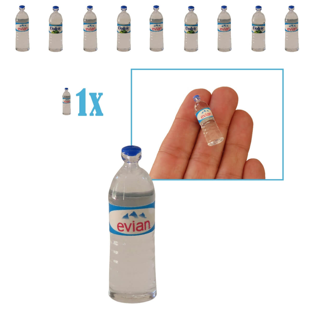 Miniatuur Fles Water - Evian
