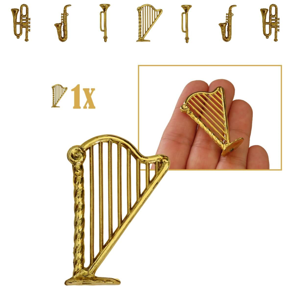 Miniatuur Harp
