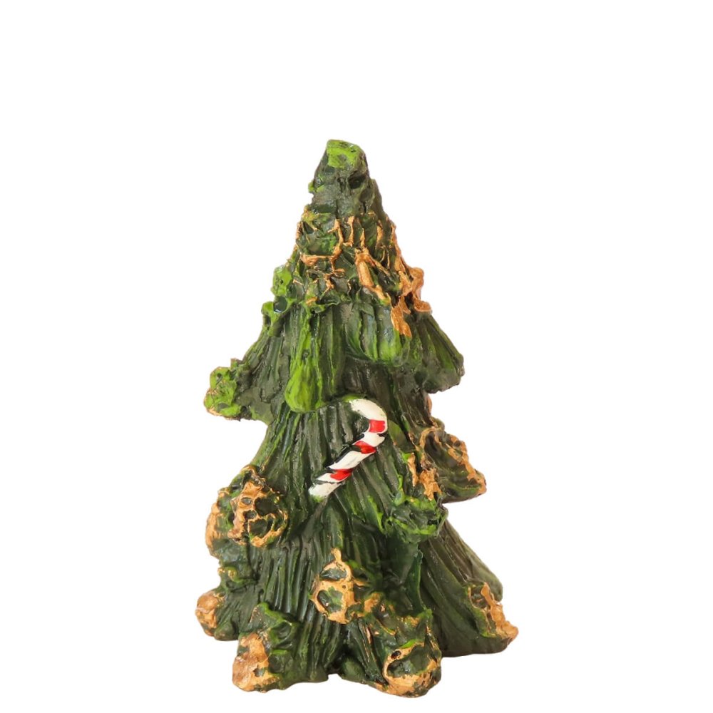 Miniatuur Kerstboompje met Zuurstok - 5 cm