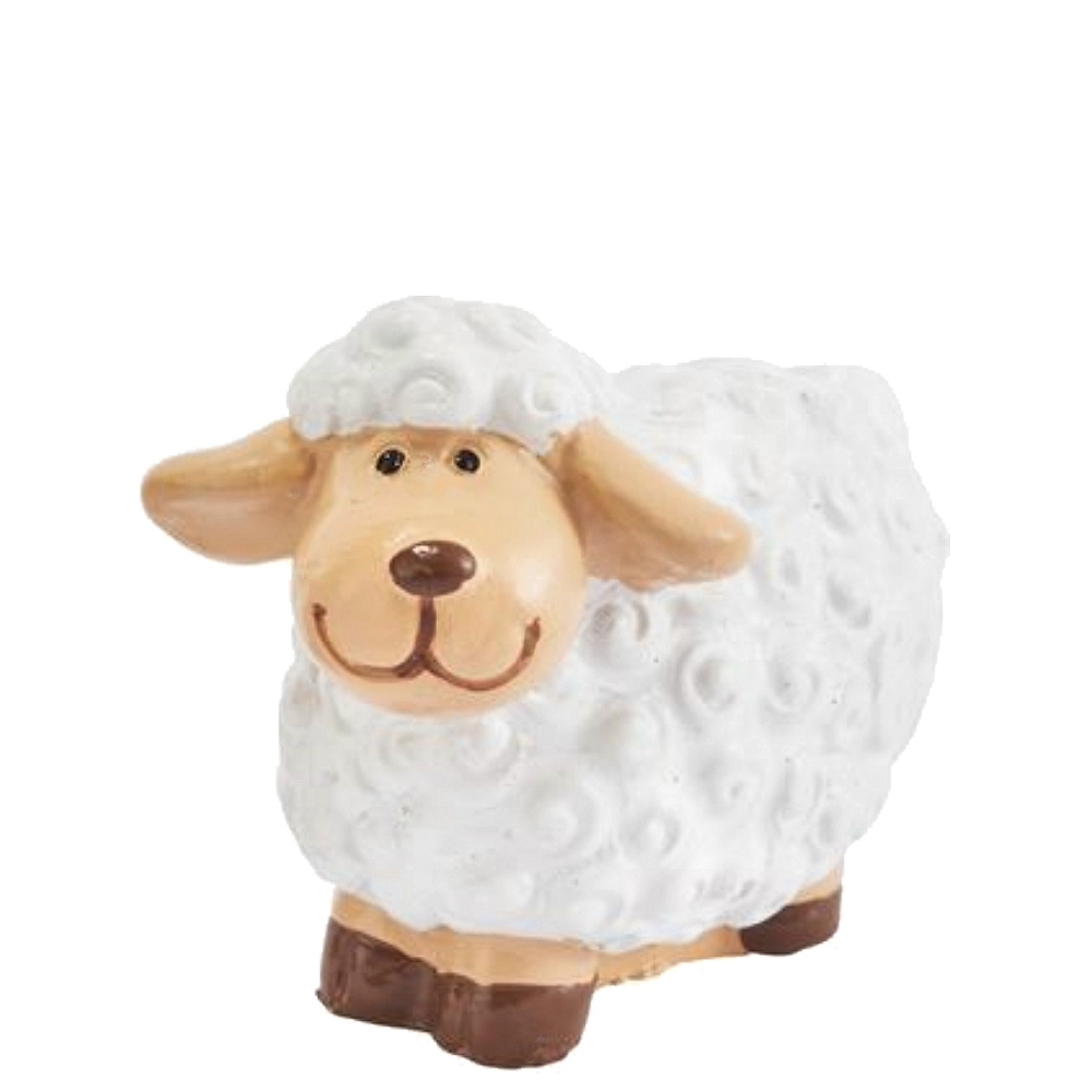 Miniatuur Lammetje - 3.5cm - - Polyresin -