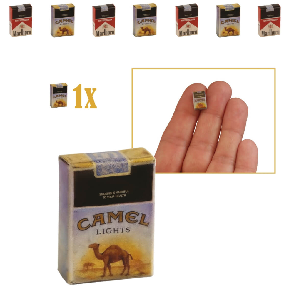 Miniatuur Sigarettenpakje - 1.2 cm