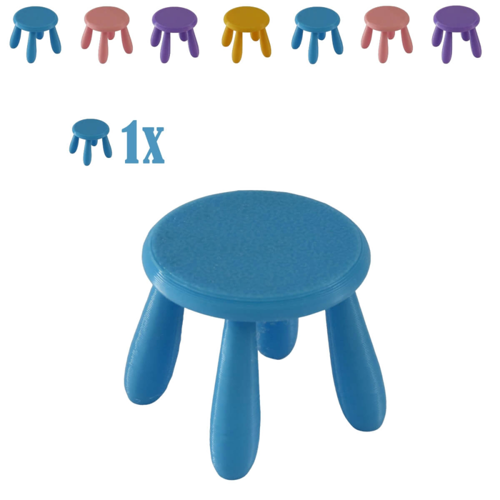 Miniatuur Tafeltje - Blauw