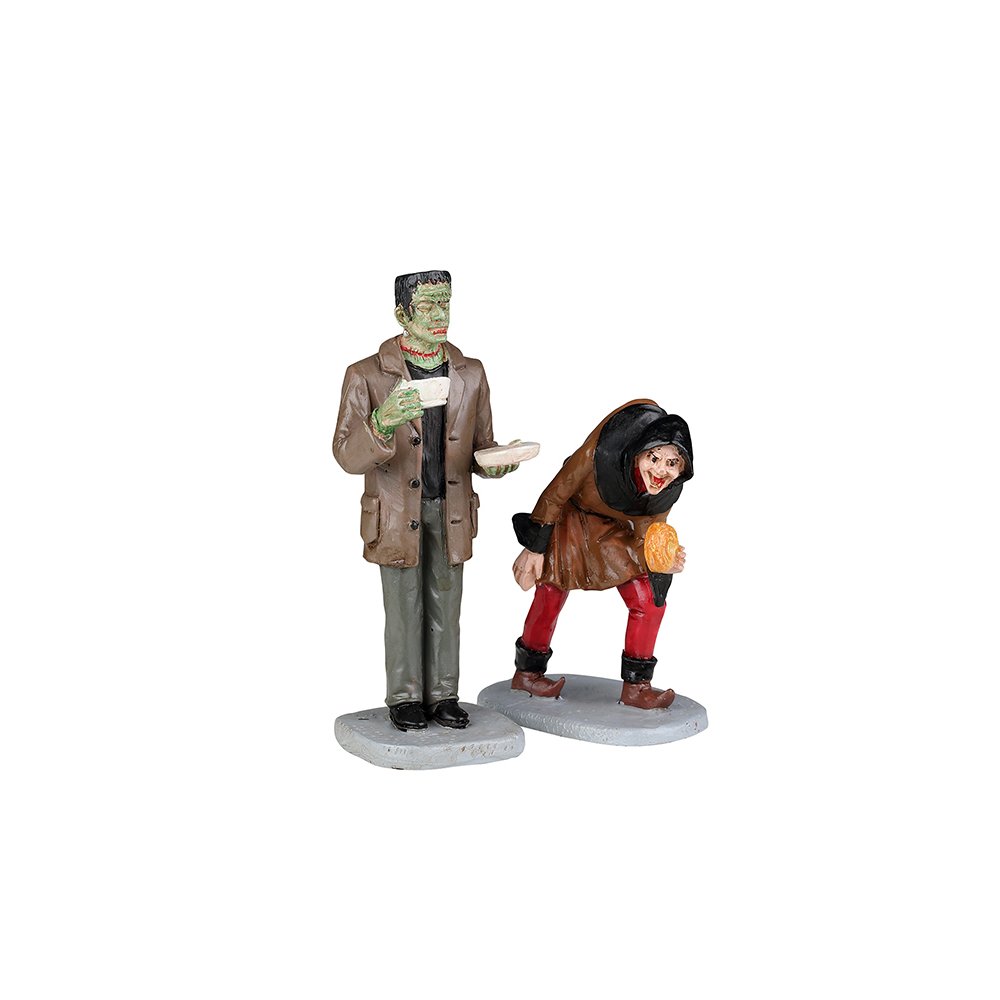 Spooky Town - Monster Coffee Break - Set van 2 - - Polyresin - 0728162221063