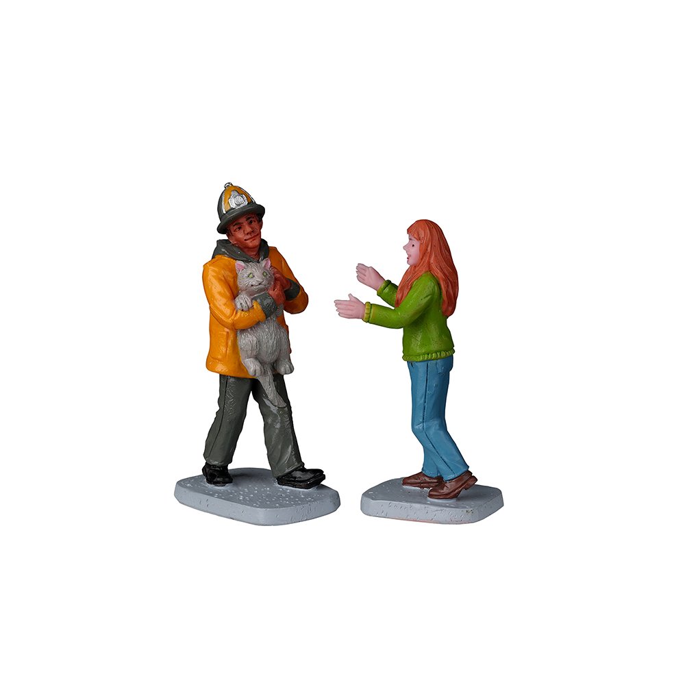 Lemax - My Hero! - Set van 2 - - Polyresin - 0728162221209