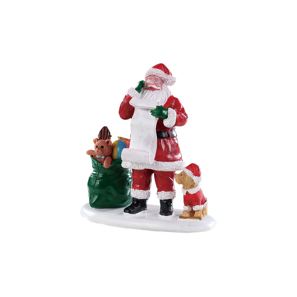 Lemax - Naughty Or Nice Santa - - Polyresin - 0728162927606
