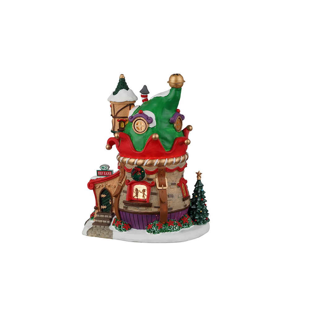 Lemax - No 2 Elf Lane - - Polyresin - 0728162240101