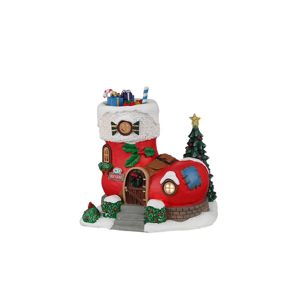 Lemax - No 3 Elf Lane - - Polyresin - 0728162240170