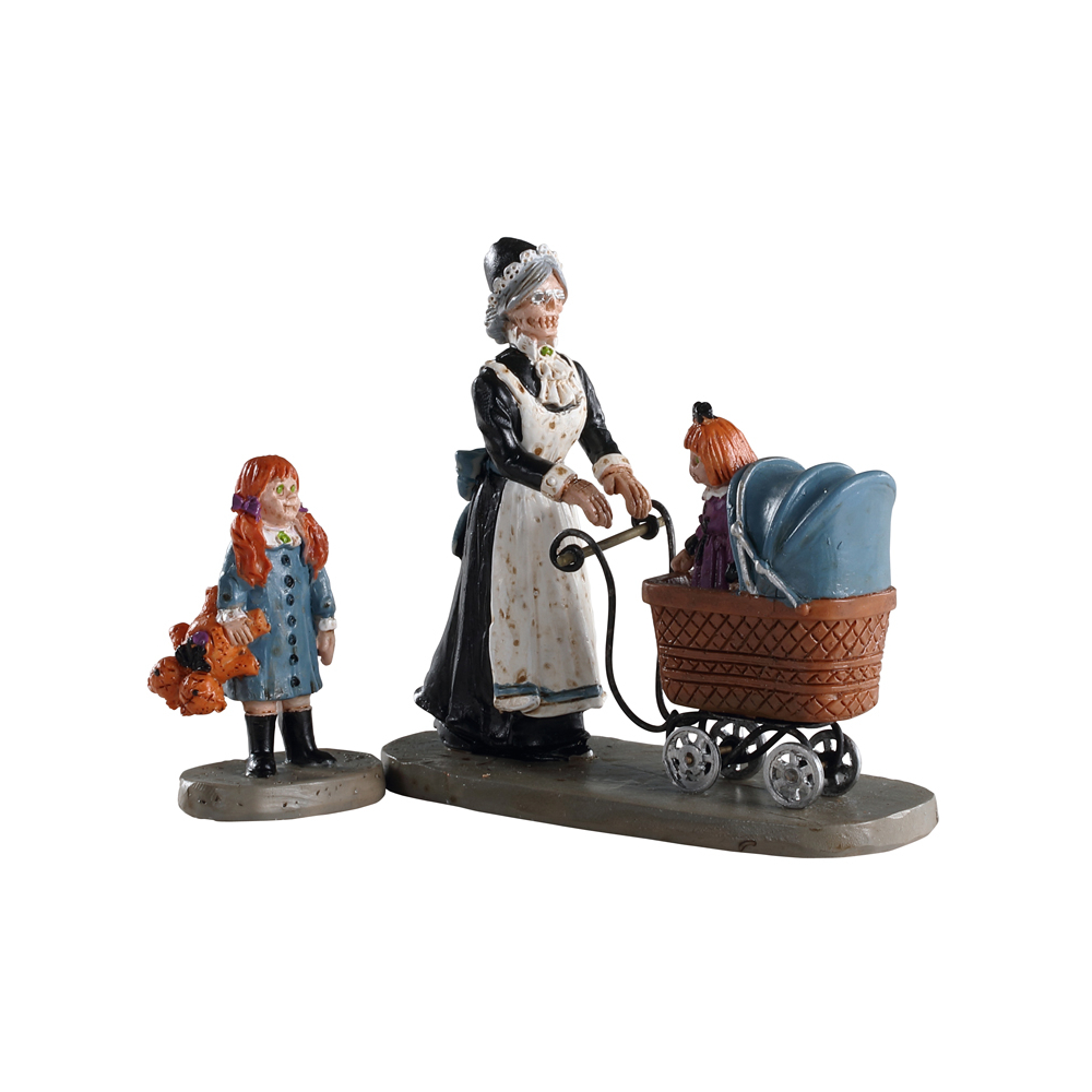 Spooky Town - Nursery Stroll set of 2 - - Polyresin - 0728162029164