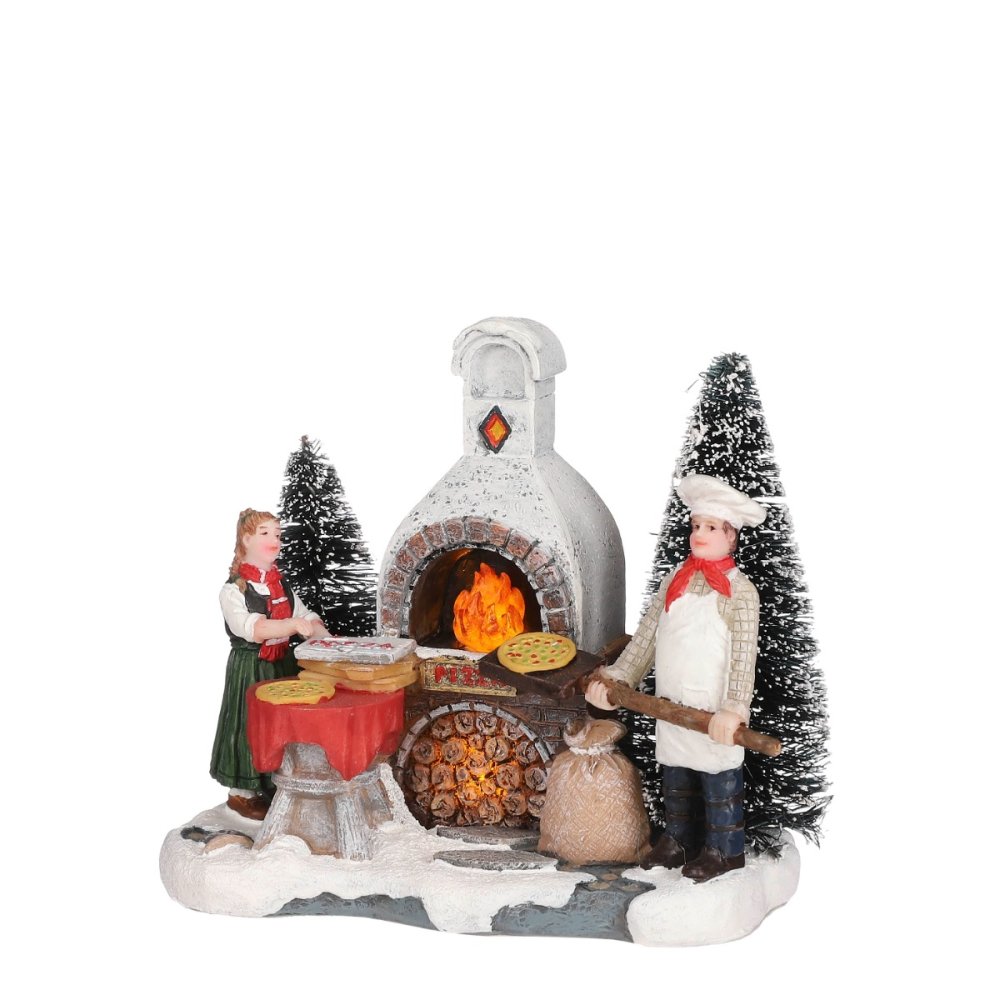 Luville - Outdoor Pizzeria - Nu Voorverkoop -   - Polyresin -  8718861977660