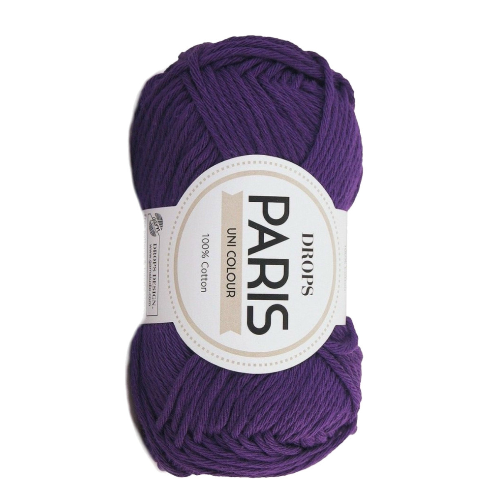 Paars Katoen Garen - Drops Paris - - Katoen -