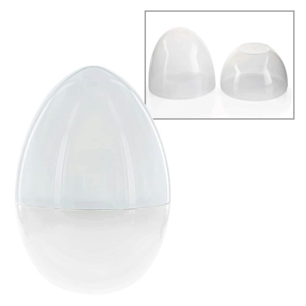 Paasei XL - Transparant - 30 cm