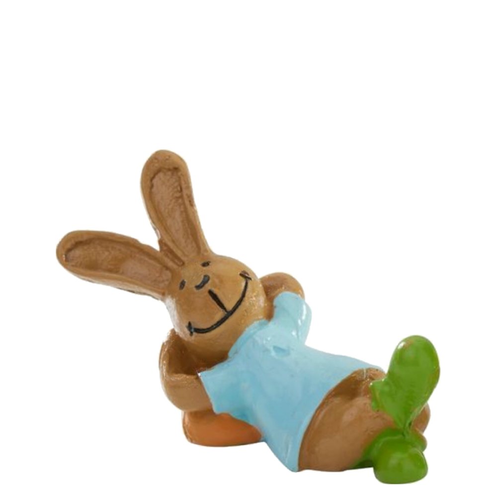 Paashaas Liggend - - Polyresin -