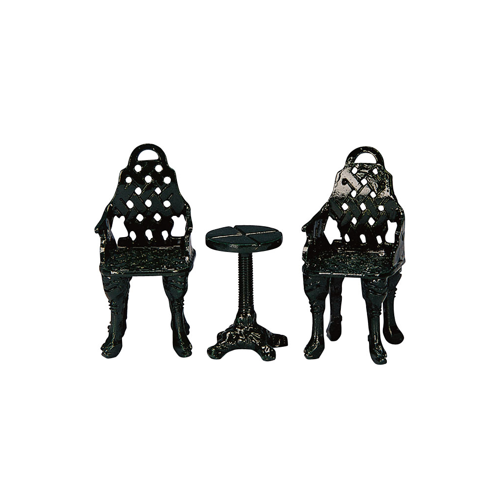 Lemax - Patio Group - Set van 3 - - Metaal - 0728162348982