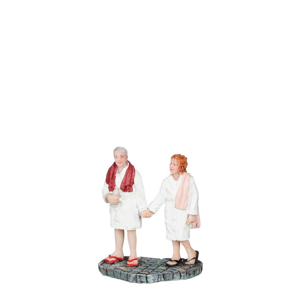 Luville - People Visiting the Sauna - - Polyresin - 8720967773794
