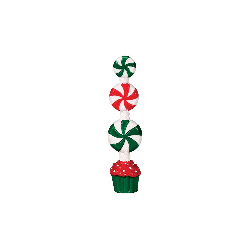 Lemax - Peppermint Candy Topiary - - Polyresin - 0728162742087