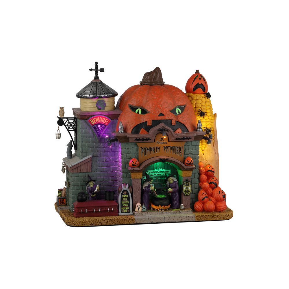 Spooky Town - Poison Pumpkin Potpourri - Met Rook - - Polyresin - 0728162258434